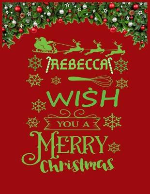 Book cover for REBECCA wish you a merry christmas