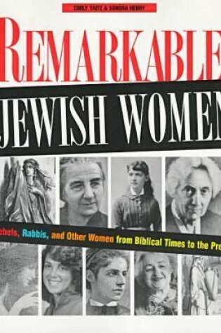 Cover of Remarkable Jewish Women