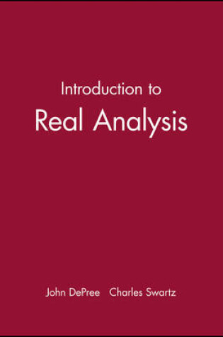 Cover of Introduction to Real Analysis