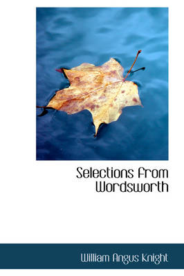 Book cover for Selections from Wordsworth