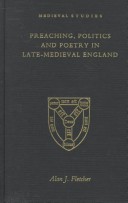 Book cover for Preaching, Politics and Poetry in Late Medieval England