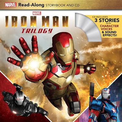 Book cover for Iron Man Trilogy Read-Along Storybook and CD
