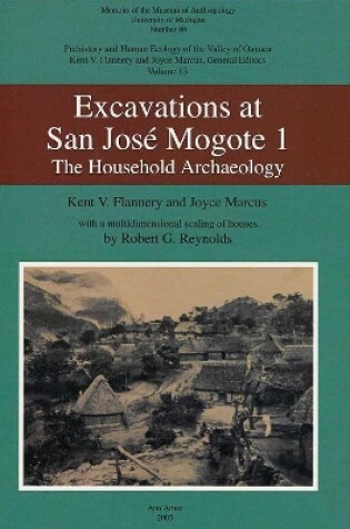 Cover of Excavation at San Jose Mogote 1