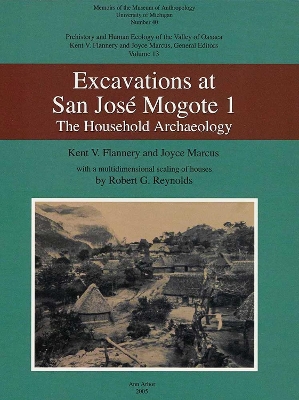 Book cover for Excavation at San Jose Mogote 1