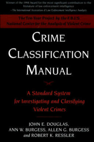 Cover of Crime Classification Manual