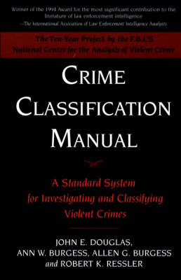 Book cover for Crime Classification Manual