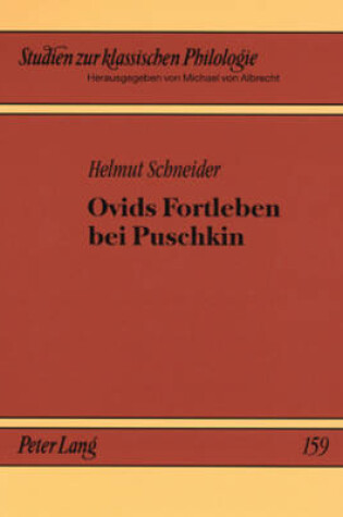 Cover of Ovids Fortleben Bei Puschkin