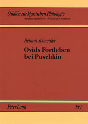 Book cover for Ovids Fortleben Bei Puschkin