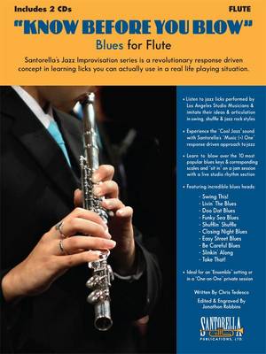 Book cover for Know Before You Blow - Blues for Flute