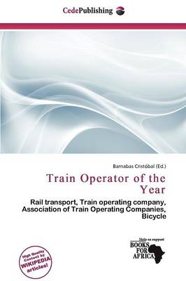 Cover of Train Operator of the Year
