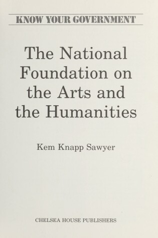 Cover of National Foundation on the Arts and the Humanities