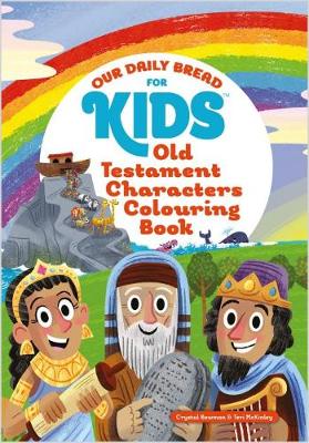 Book cover for Our Daily Bread for Kids Old Testament Characters Colouring Book
