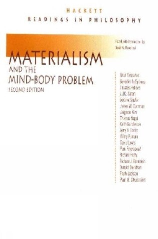 Cover of Materialism and the Mind-Body Problem