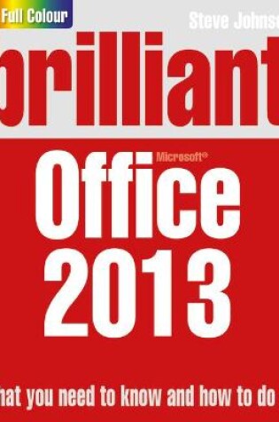 Cover of Brilliant Office 2013