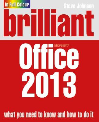Book cover for Brilliant Office 2013