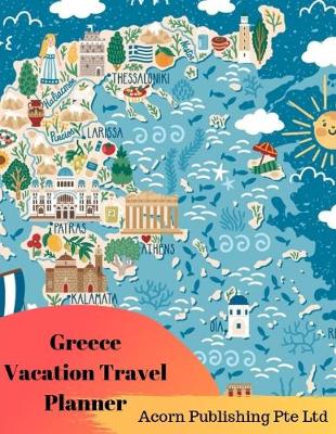 Book cover for Greece Vacation Travel Planner