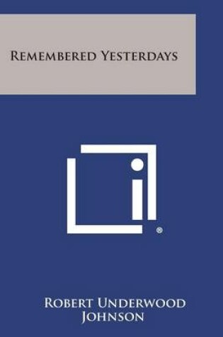 Cover of Remembered Yesterdays