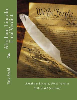 Book cover for Abraham Lincoln, Final Verdict