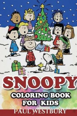 Cover of Snoopy Coloring Book for Kids