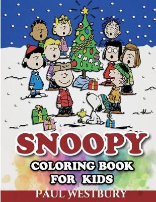 Book cover for Snoopy Coloring Book for Kids