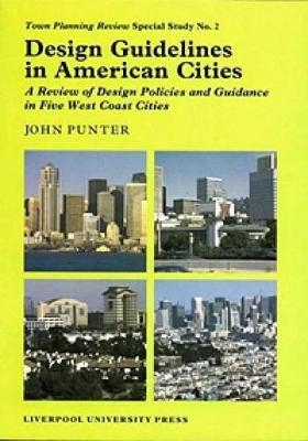 Book cover for Design Guidelines in American Cities