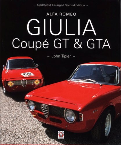 Book cover for Alfa Romeo Giulia Coupe GT and GTA