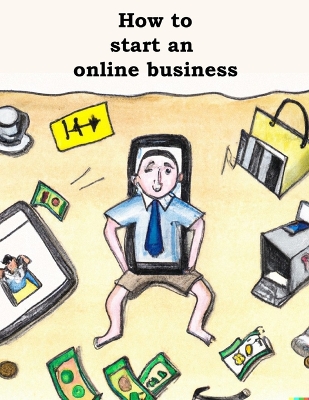 Book cover for How to start an Online Business