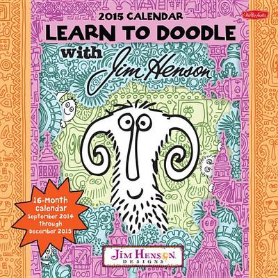 Book cover for Learn to Doodle with Jim Henson 2015