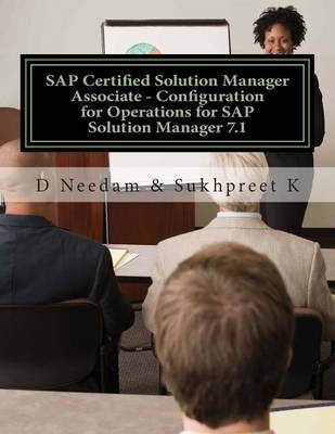 Book cover for SAP Certified Solution Manager Associate - Configuration for Operations for SAP Solution Manager 7.1