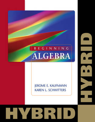 Book cover for Beginning Algebra: Hybrid