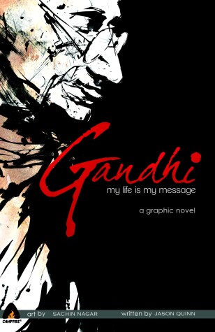 Book cover for Gandhi: My Life is My Message