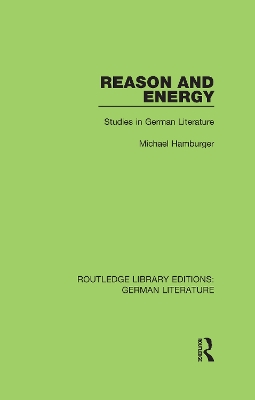 Cover of Reason and Energy