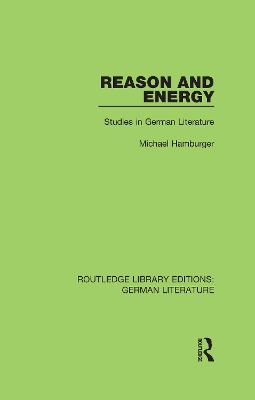 Book cover for Reason and Energy