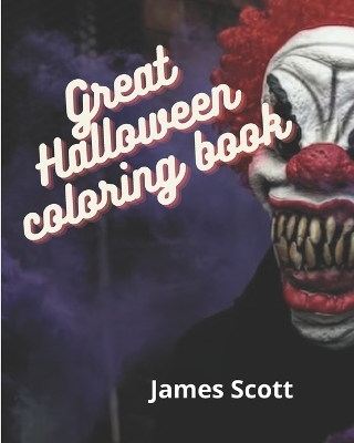 Book cover for Great Halloween coloring book