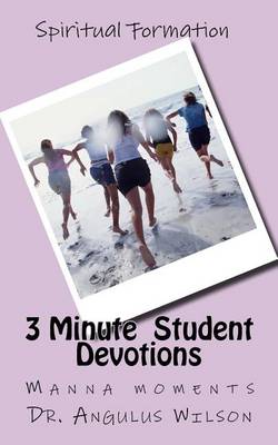 Book cover for 3 Minute Student Devotions
