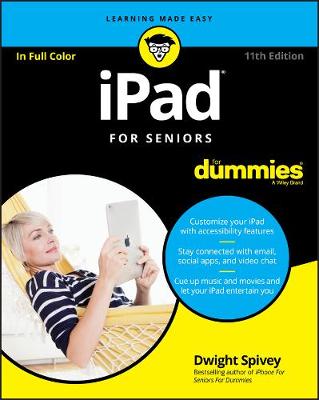 Cover of iPad For Seniors For Dummies