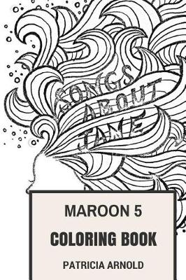 Book cover for Maroon 5 Coloring Book