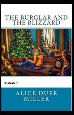 Book cover for The Burglar and the Blizzard Illustrated