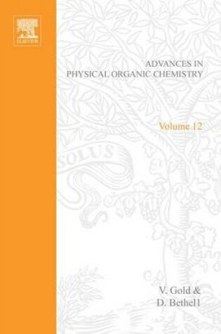 Cover of Adv Physical Organic Chemistry V12 APL
