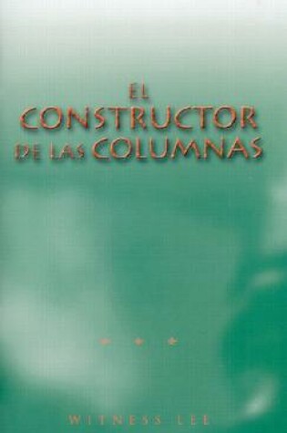 Cover of El Constructor de las Columnas