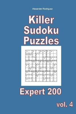 Book cover for Killer Sudoku Puzzles - Expert 200 vol. 4