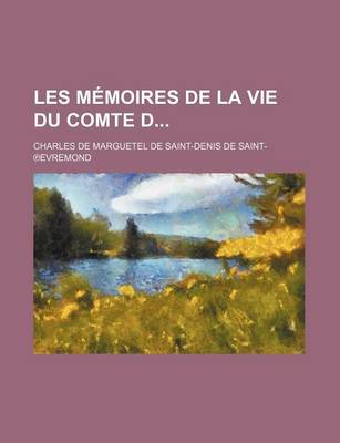 Book cover for Les Memoires de La Vie Du Comte D