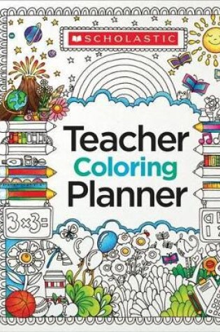 Cover of Teacher Coloring Planner