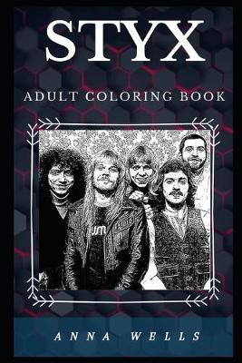 Book cover for Styx Adult Coloring Book