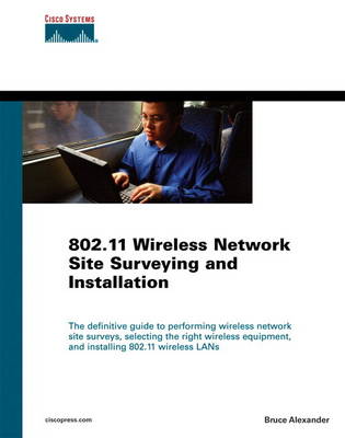 Book cover for 802.11 Wireless Network Site Surveying and Installation (paperback)