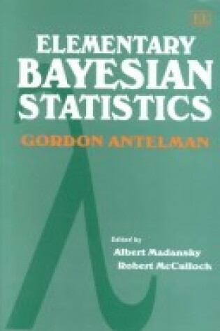 Cover of Elementary Bayesian Statistics