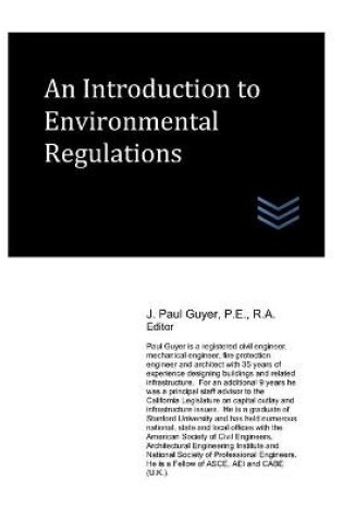 Cover of An Introduction to Environmental Regulations