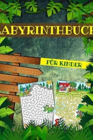 Cover of Labyrinthbuch Für Kinder