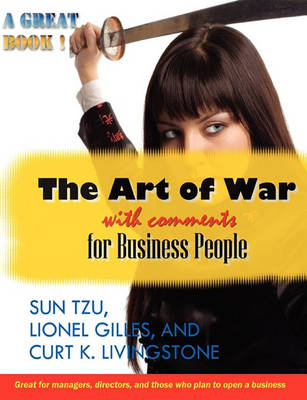 Book cover for The Art of War with Comments for Business People