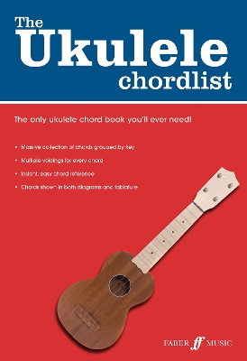 Book cover for The Ukulele Chordlist